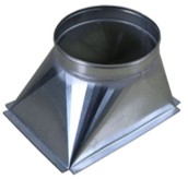 Chân rẽ ống gió tròn