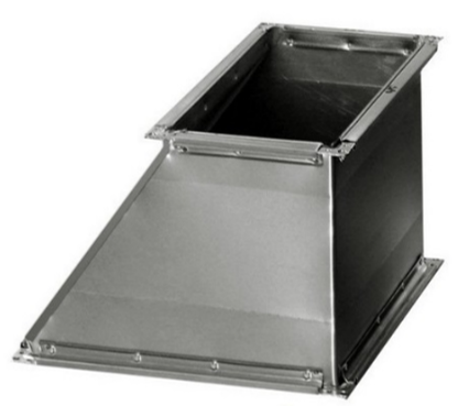 Chân rẽ ống gió Hình chữ nhật